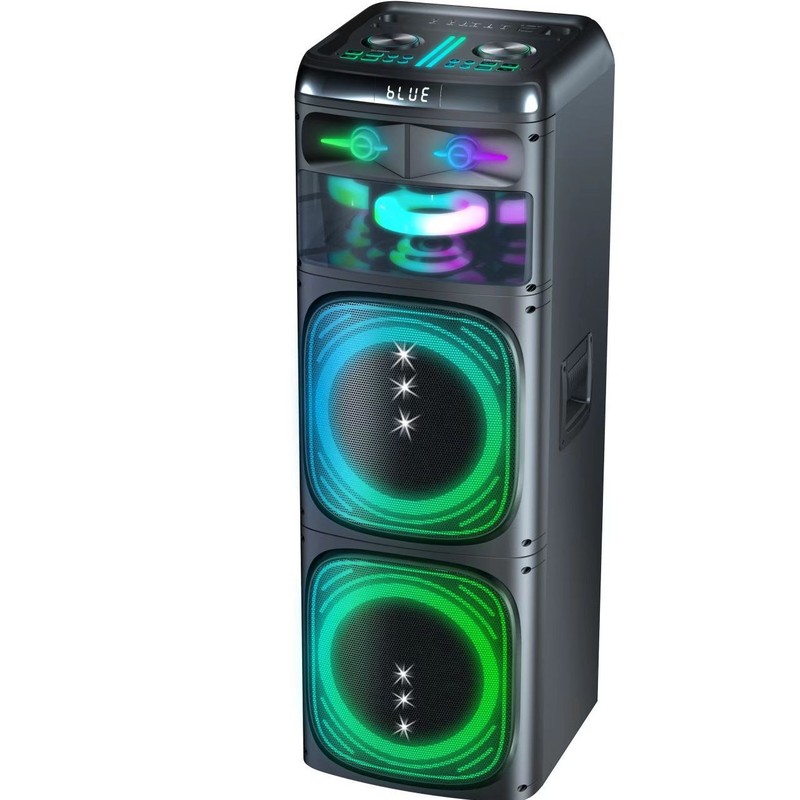 蓝牙音箱DG-W1002.双10寸工厂直销户外带灯无线音响出口南美印尼|undefined