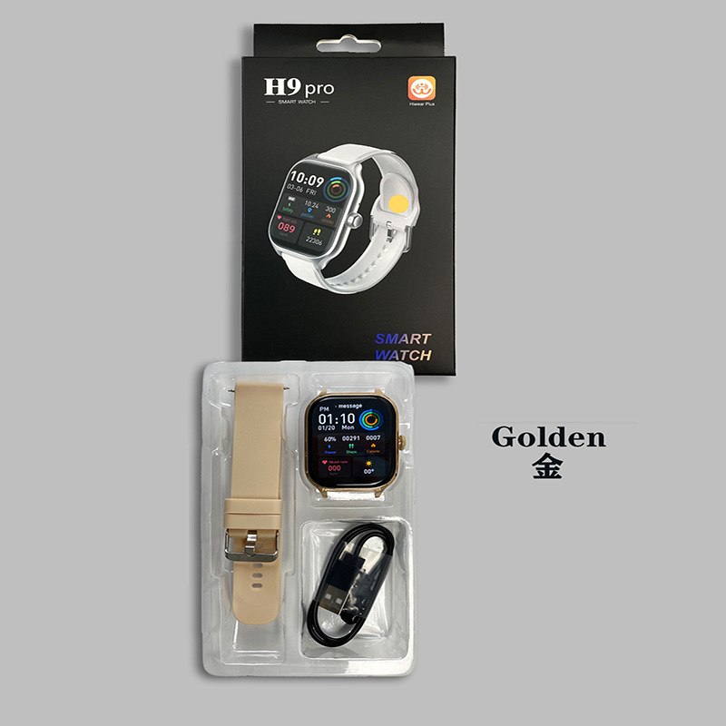 Reloj inteligente GTS4 Huaqiang North Bluetooth llamadas transfronterizas monitoreo del sueño teléfono inalámbrico h9plus explosión transfronterizas
