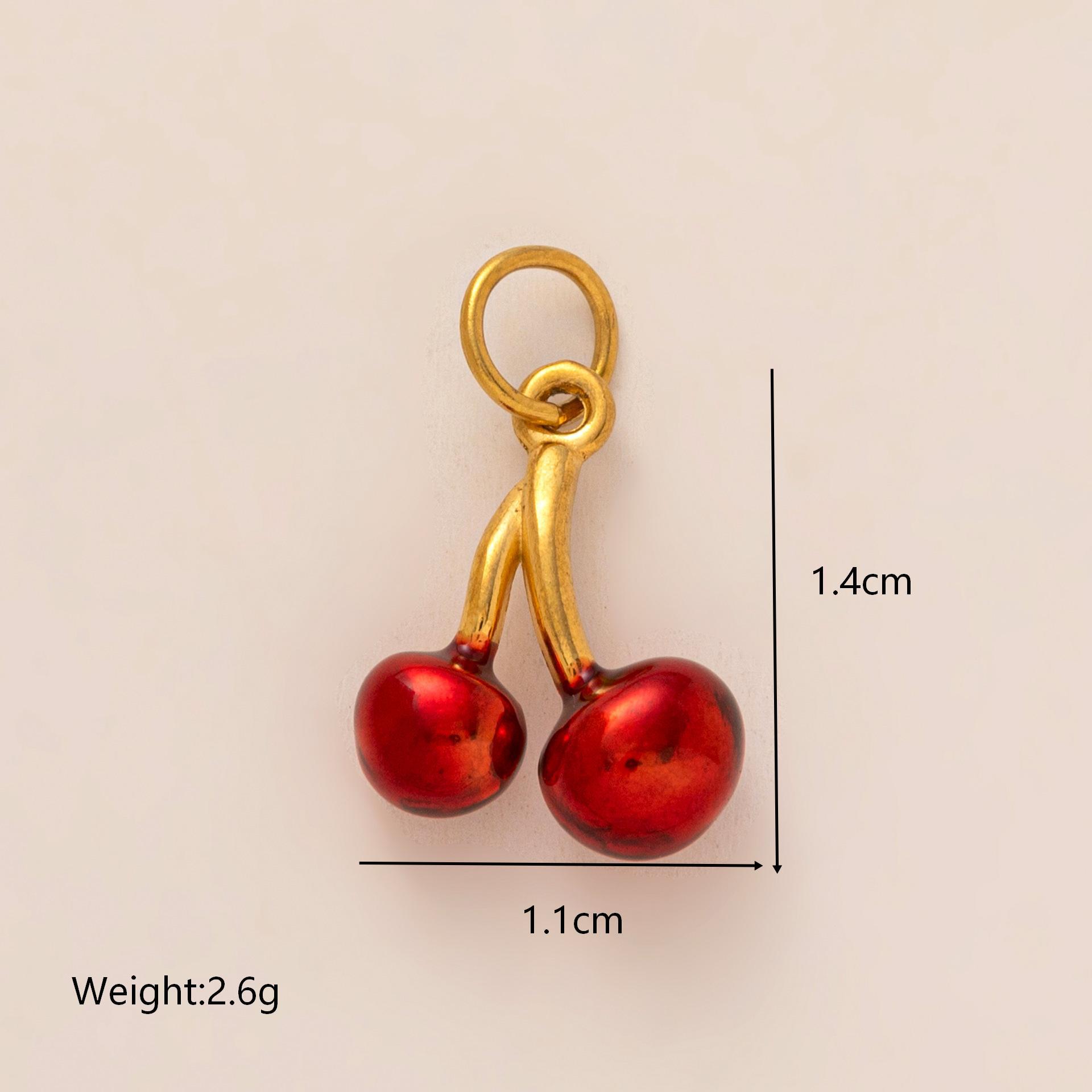 Pendentif cerise
