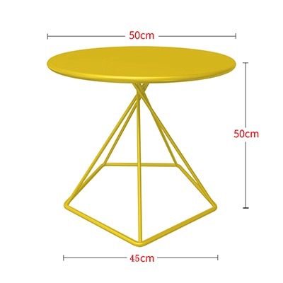 Atenas Amarillo Diámetro 50CM Altura 50CM