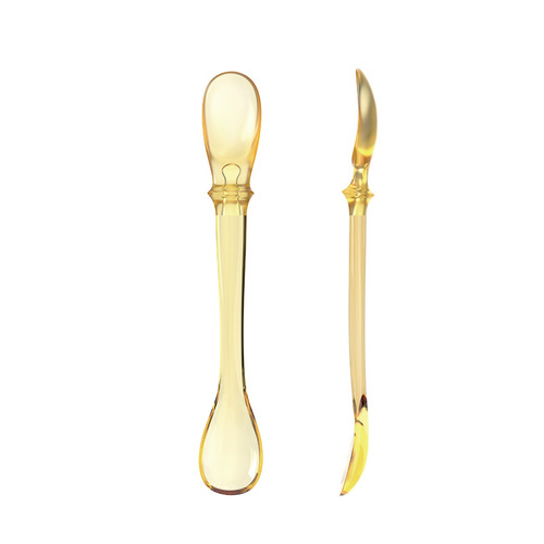  New Arrival Double-Headed Detachable Silicone Spoon with Mud-Scraping Feature | PPSU Baby Food Feeder & Mud-Digging Spoon