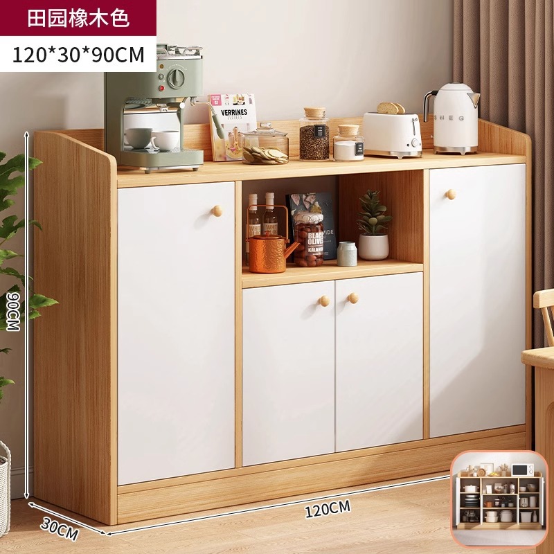 Gabinete de comedor nórdico junto a la pared Gabinete de cocina Gabinete de almacenamiento doméstico Salón armario armario armario de almacenamiento armario de té