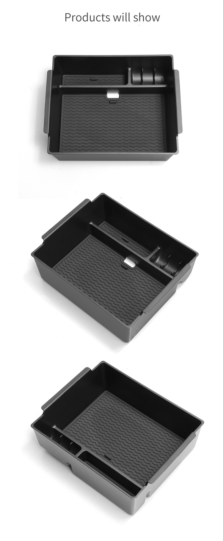 Suitable for 24-25 Mitsubishi Triton Armrest Box Storage Box L200 Car Storage Car Modification Accessories