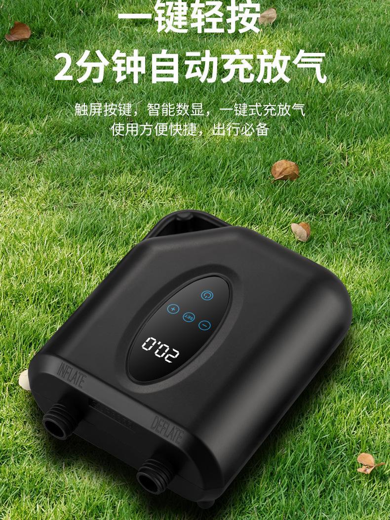 sup桨板充气泵浆板冲锋舟拉丝床垫充气帐篷打气筒