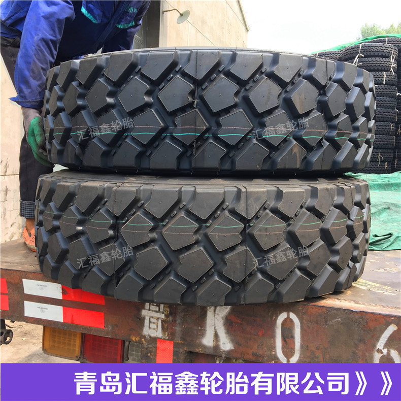 现货供应军车轮胎375/70R20钢丝14层TRY66越野花纹