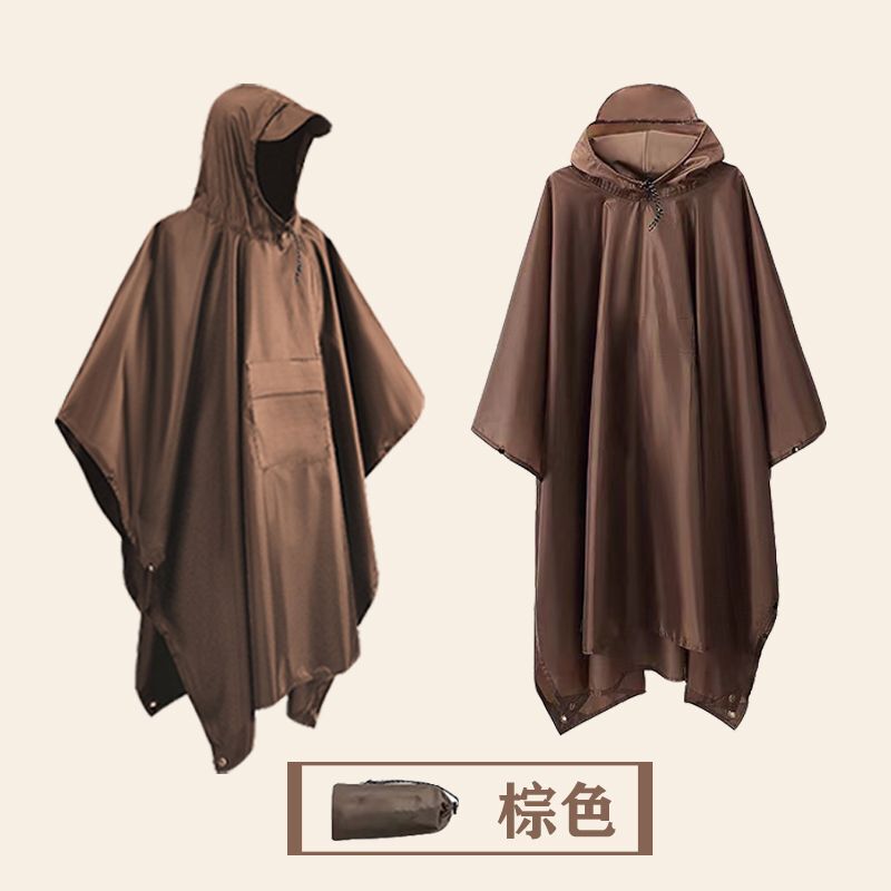 Outdoor Tactical Poncho, Individual Combat Cape, Raincoat, Heavy Rain Level Riding Cape, Fishing, Hiking, Multi-Functional Camping Outdoor Tactical Poncho, Individual Combat Cape, Raincoat, Heavy Rain Level Riding Cape, Fishing, Hiking, Multi-Functional Camping