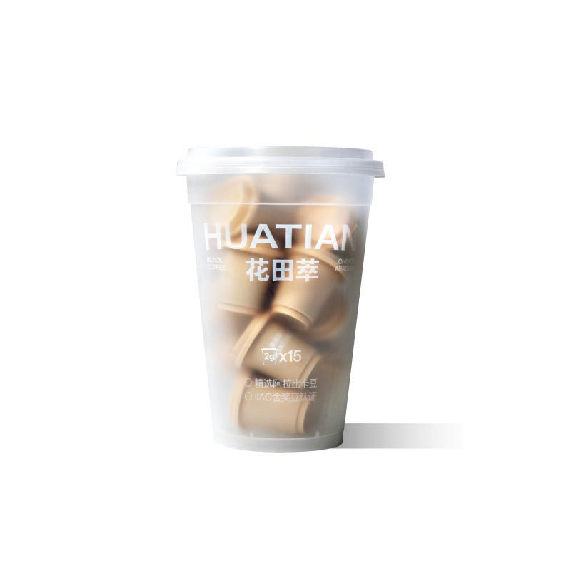 Huatiancui Chalatte Coffee Roasted Hazelnut Coffee 30g Barrel Independent Office Brewing Domestic