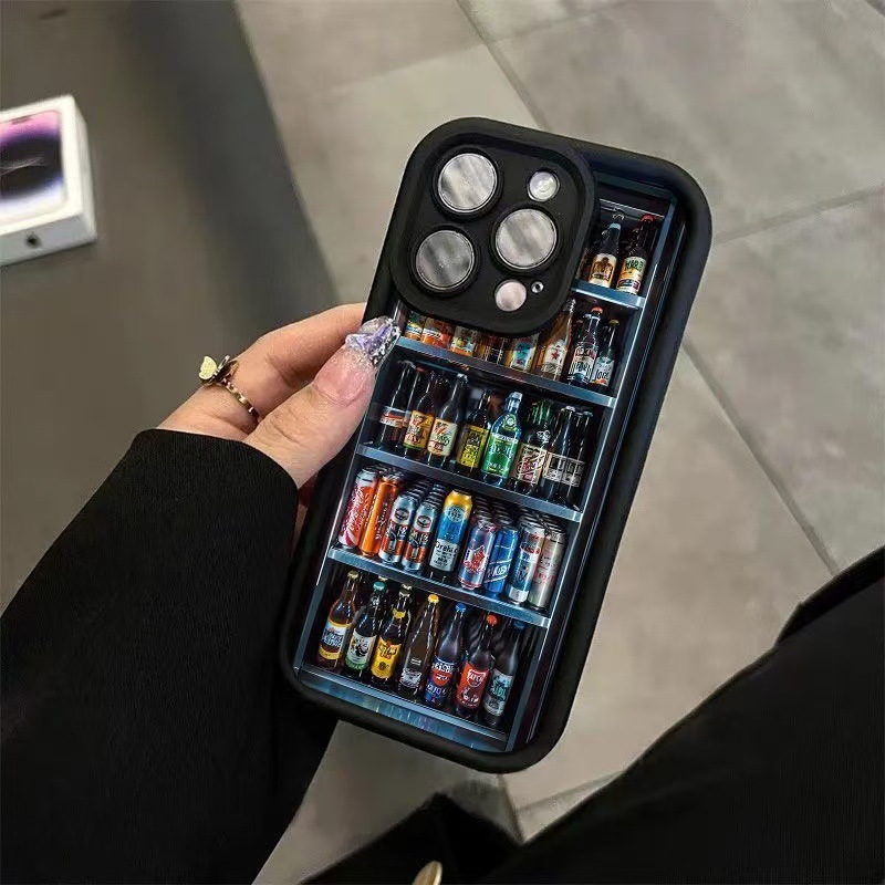 La nueva escalera Sky Eye es adecuada para la carcasa del teléfono iphone16pro Apple 15 anti-caída 14 Europa y América 13promax12x