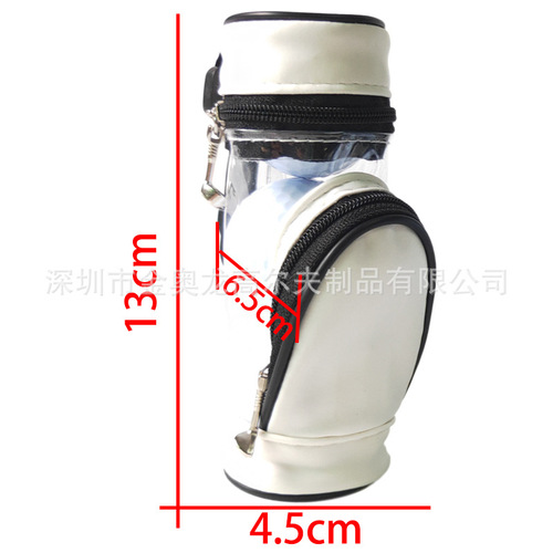 Golf PU material small waist bag, accessories tool bag, golf bag, three colors available