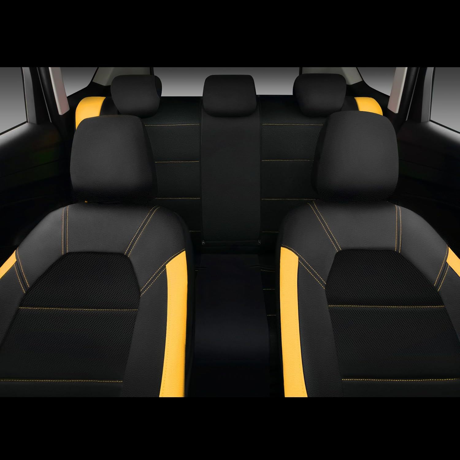 Cross-Border Pu Leather Universal Car Seat Cover Sandwich Leather Temu Amazon Meike Multi Factory Direct Sales