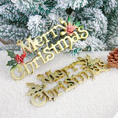 クリスマス14-60cm立体英語装飾ブランド英語アルファベットブランドクリスマスツリー装飾ブランドアルファベットストラップ