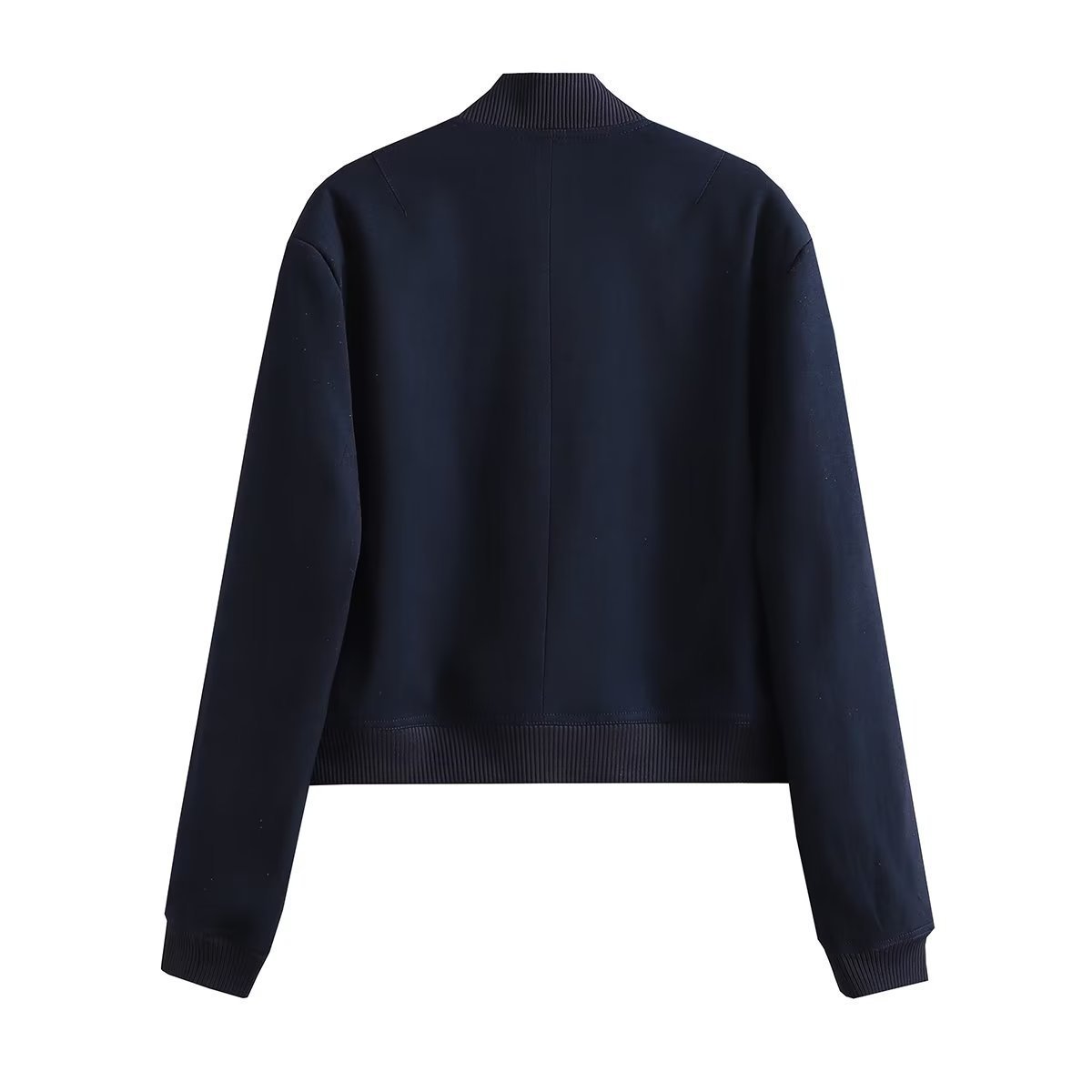 525g Weight Casual Jacket Outerwear Type Long Sleeve Sleeve Length Single Breasted Placket Type Polyester Fabric Type Short Top Length Coat Tops Type Holiday, Daily Occasion Standing Collar Neckline Loose Fit Type Solid Color Pattern Spring, Autumn Season Women's Gender Button Design Streetwear Style Women's Streetwear Solid Color Button Single Breasted Coat Casual Jacket 22