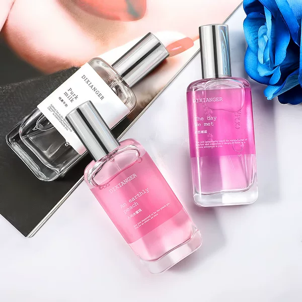 Live-Streamed Popular Product: Dixier Unisex Perfume, Niche Student-Friendly, Long-Lasting, Fresh, Natural Peach Scent, Vietnam Wholesale