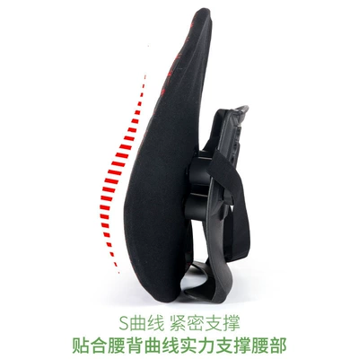 office pillow driving double: Waist support