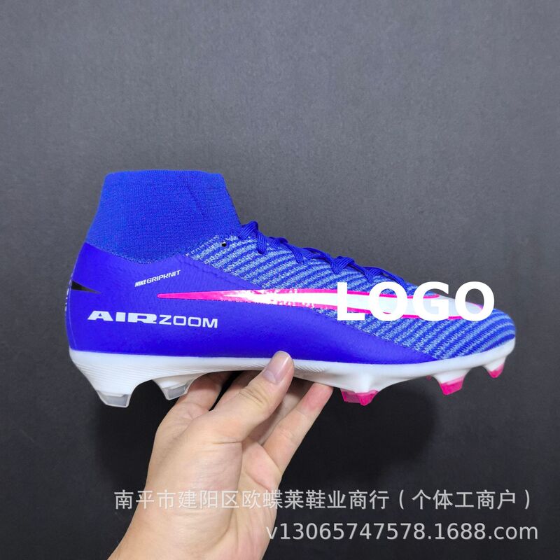 Putian Manufacturer High-Top Dark Blue Assassin 16 Football Boots Fg Spikes Mercurial Superfly Elite Putian Manufacturer High-Top Dark Blue Assassin 16 Football Boots Fg Spikes Mercurial Superfly Elite