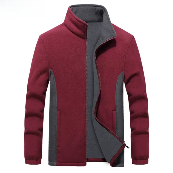 Fleece Clothes for Men and Women in Autumn and Winter Double-sided Fleece Fat Coat Extra Large Size Thickened Fleece Charge Clothes Liner