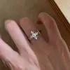 Diamond cross iris ring