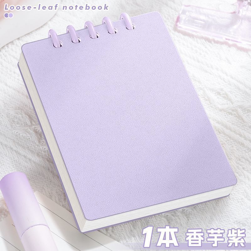 A7活页笔记本本子高颜值加厚迷你便携口袋记事本日记本英语单词本|undefined