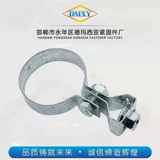 镀锌管吊卡正圆吊卡消防通风管道连接抱箍风管吊码水管吊管圆卡子
