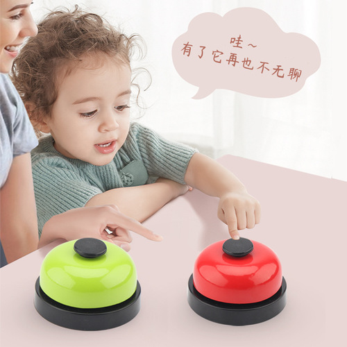Pet cat and dog call bell training instruction bell, dining bell, intelligent toy, competition buzzer, small gift