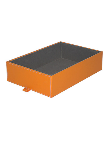 Drawer-type leather storage box cloakroom wardrobe box additional leather storage cabinet leather storage box size