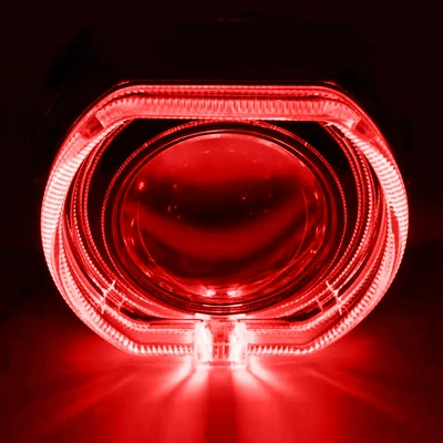 Ön faralar – Led 2.5inch 3inch Dual-Color Light - red-silver-cover-25inch