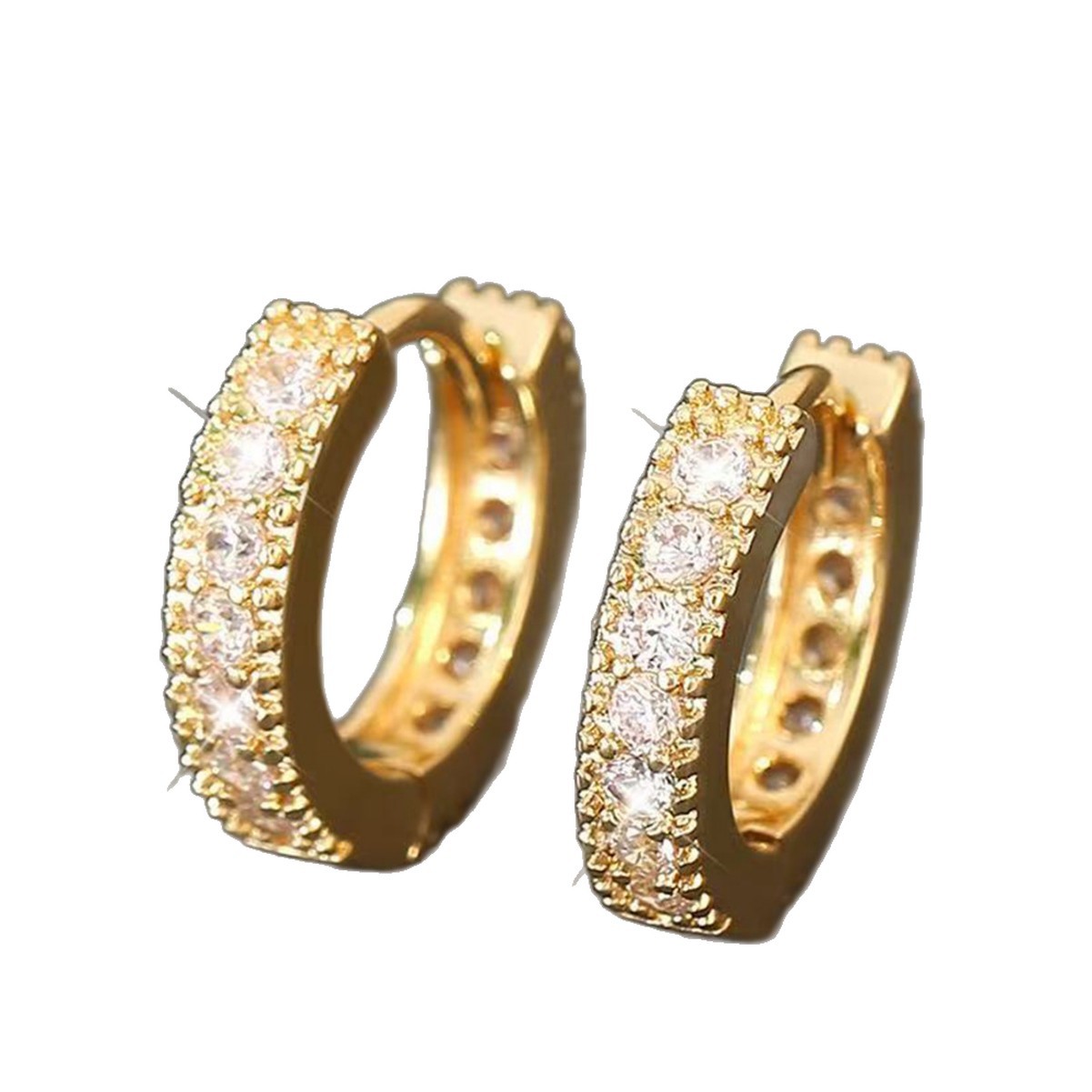 Orecchini a cerchio uomo minimalisti classici eleganti alla moda_voghion.com