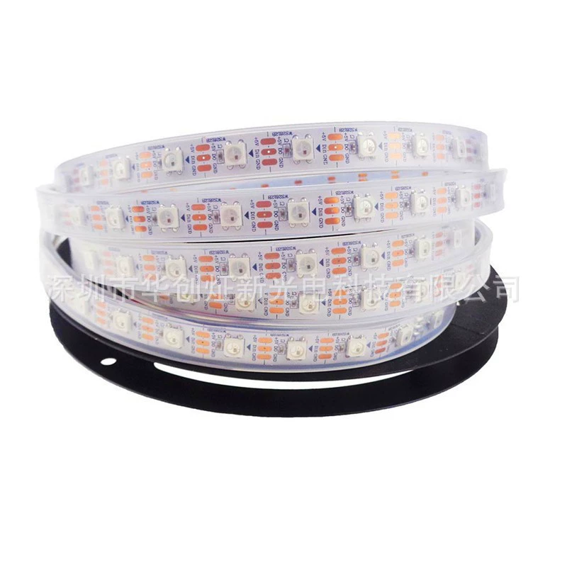 Светодиодная лента (SK6812) 5V — управляемый RGB, 60 LED/м, отпиливается, варианты IP65–IP68