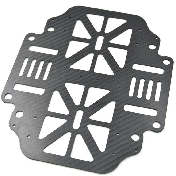 环宇3K碳纤维板异形件制品精加工碳纤维板厚板材铣槽雕