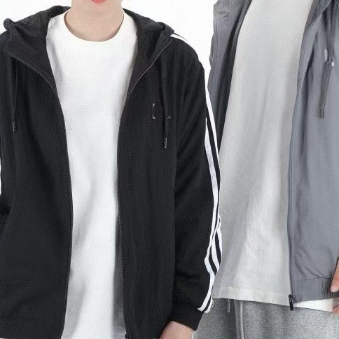 2026 New Cross-Border Autumn and Winter Hooded Sports Jacket Outdoor Running Wear Casual Training Jacket for Men and Women