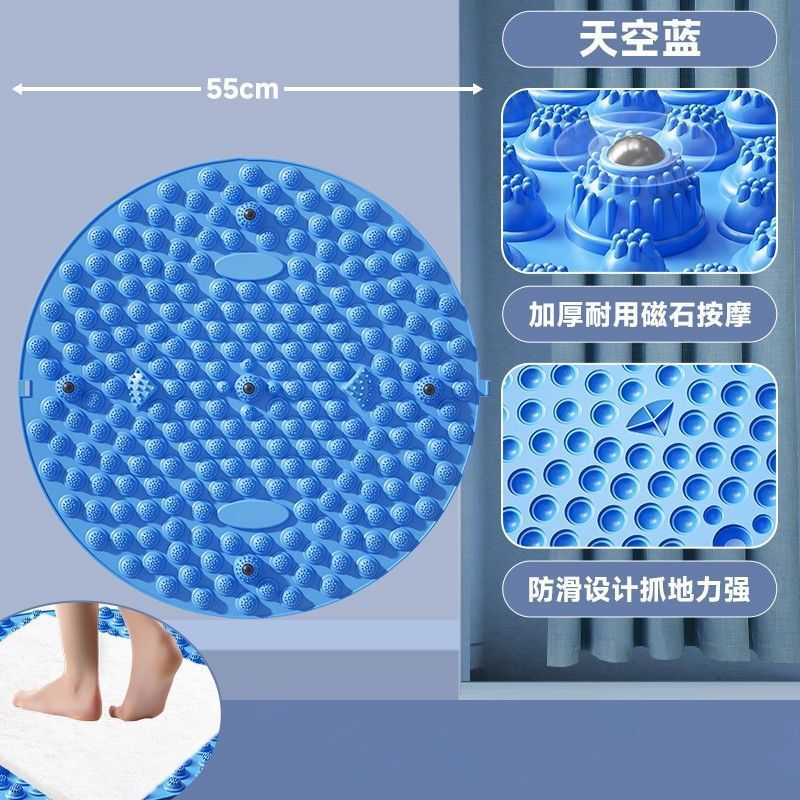 実木足裏マッサージ足マット家庭用足治療足裏マットツボ経絡器その場で足が指押え板を踏んで超ジョギングする|undefined