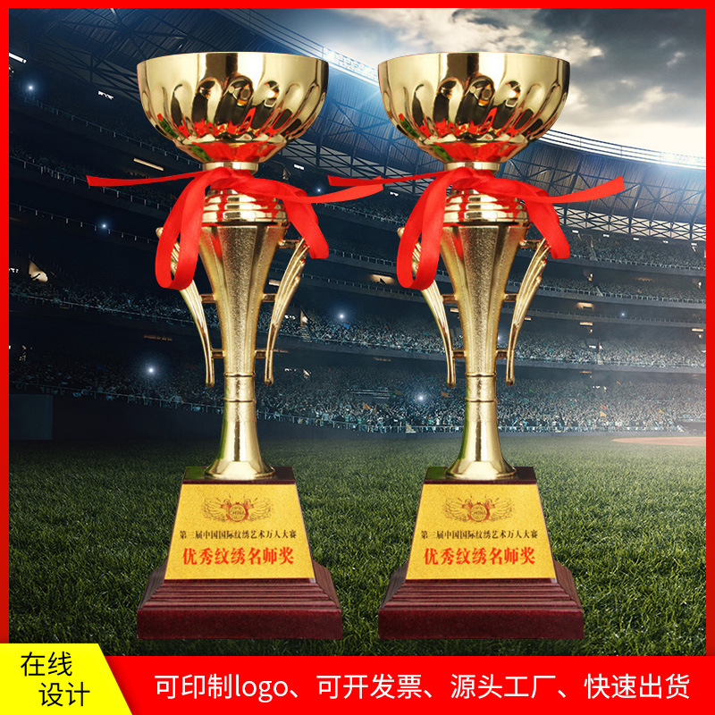 Vela trofeo de metal competencia de entrenamiento de baile de la escuela general medalla creativa reunión anual de la empresa premio medalla