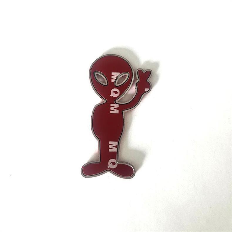 Creative Metal Car Sticker - Domineering Alien Car Emblem - Personalized Modified Alien Car Body Sticker