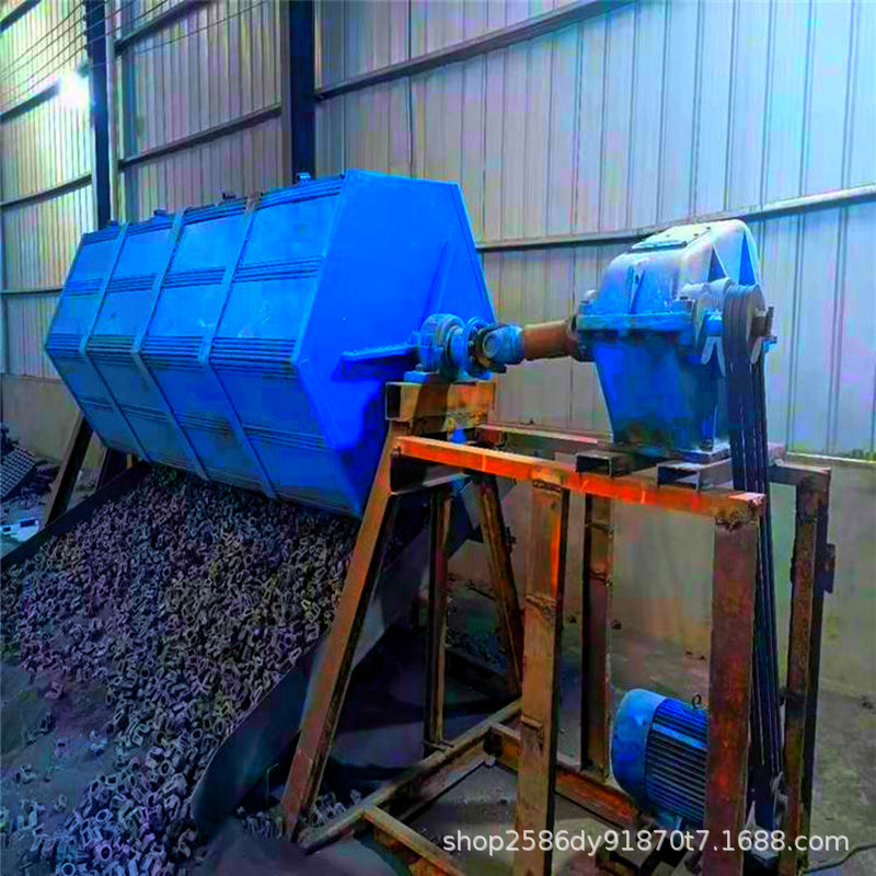 火烧铁干磨机 聚氨酯内衬去油锈打磨机 钉子翻新研磨机现货