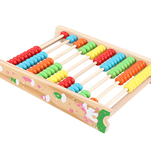 Children's Math Calculation Frame Kindergarten Arithmetic Teaching Tool Miracle Montessori Number Enlightenment Multifunction Addition and Subtraction Arithmetic