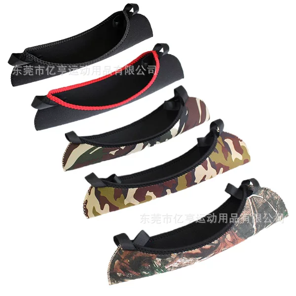 Cross-Border Spot Diving Material Scope Cover Lens Protective Cover Outdoor Tactical Dustproof and Waterproof Gun Scope Protective Cover