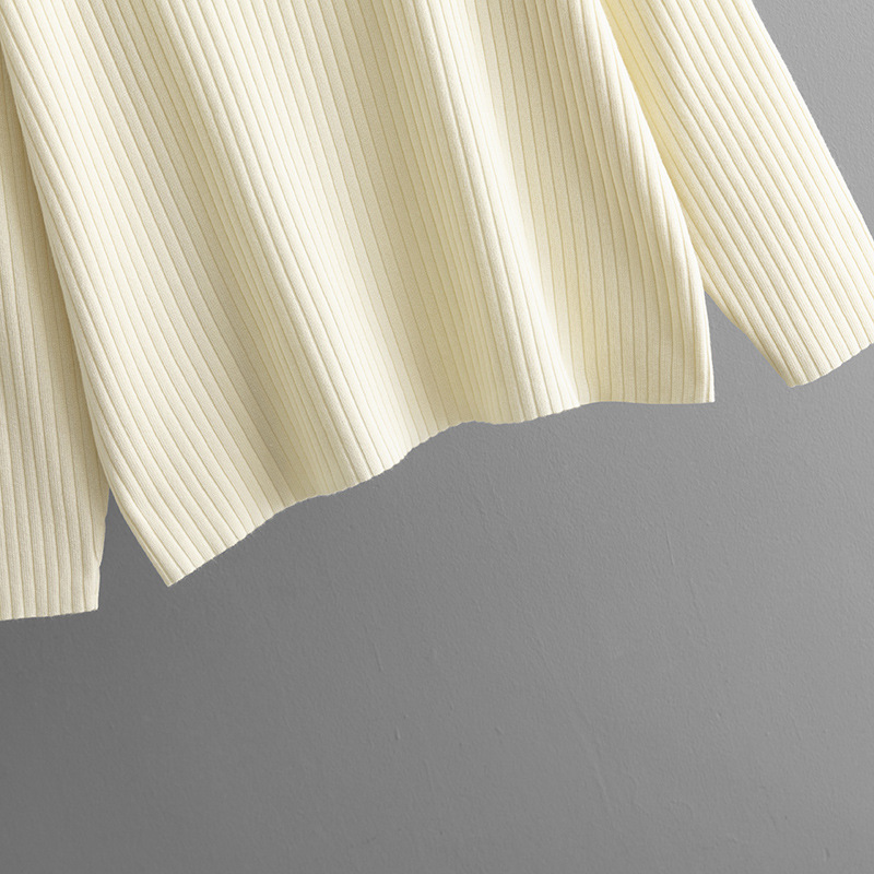 910g Weight Long Sleeve Sleeve Length knit Fabric Type Pant Co-ord Set Sets Type 2 Pieces Set Quantity Daily Occasion Turtleneck Neckline Regular Fit Fit Type Solid Color Pattern Spring, Autumn Season Women's Gender Zipper Design Simple Style Style Daily Women's Simple Style Solid Color Knit Zipper Pant Co-ord Set Pants Sets 11