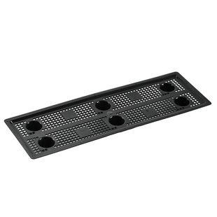 (Accessories) Flower Pot Black Mesh Pad Chassis Plastic Mesh Gasket Rectangular Mesh Breathable Water Permeable Root Control
