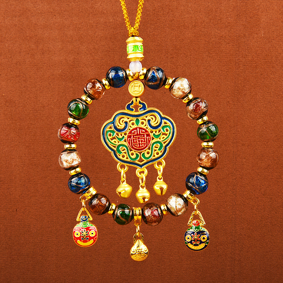 향유리 금을 삼키는 짐승 [칠보자물쇠]