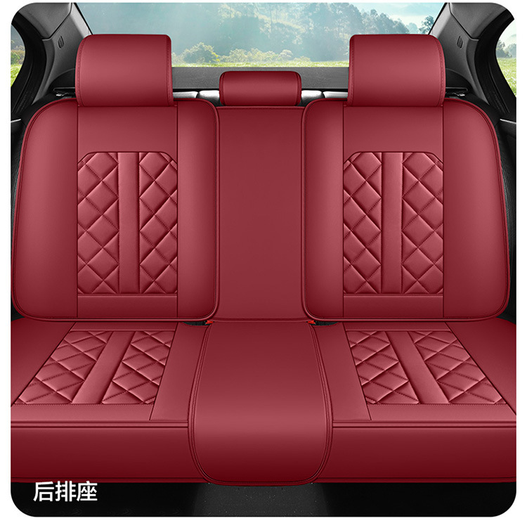 2025 New Amazon All-Inclusive Full Leather Four-Season Universal Car Seat Cushion Cross-Border Hot Model Foreign Trade Wholesale