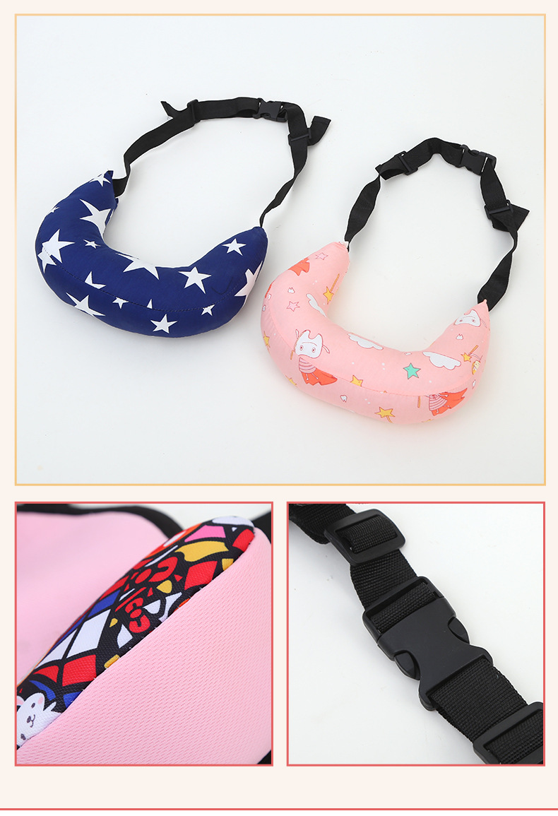 Car Kidsren's Seat Headrest, Car Sleeping Artifact, Car Rear Side Sleeping Pillow, Neck Pillow, Car Headrest