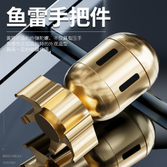 Brass torpedo fingertip gyro decompression rotating torpedo gyro copper handicraft ornaments hand piece decompression play