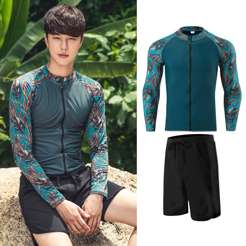 그린(맨즈탑+비치팬츠)