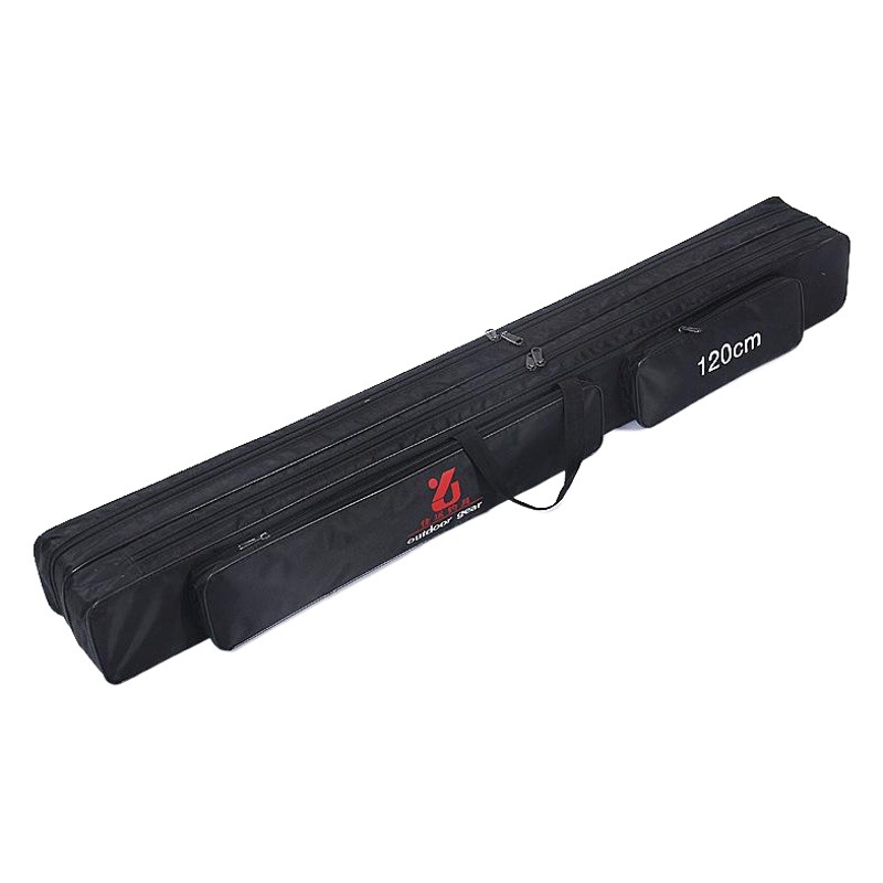 Waterproof Oxford Cloth Fishing Rod Bag, Portable Folding Fishing Gear Storage Bag, Direct Sales from Jiayun Fishing Gear Manufacturer