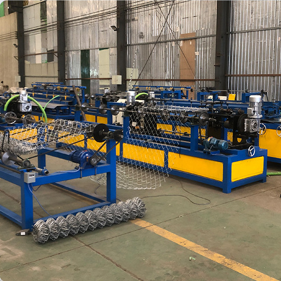 Los fabricantes suministran máquina de malla de alambre de cadena de doble alambre completamente automática, protección de taludes, máquina de tejer de malla de diamante, máquina de malla de ancla de malla de minería de carbón