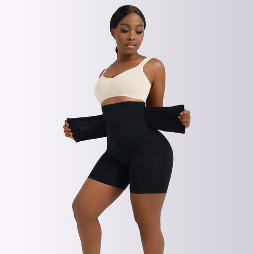 European and American butt-lifting pants, tummy-controlling pants, powerful buttoned waistband, buttocks-enhancing shaping pants, graphene antibacterial crotch tummy-controlling underwear