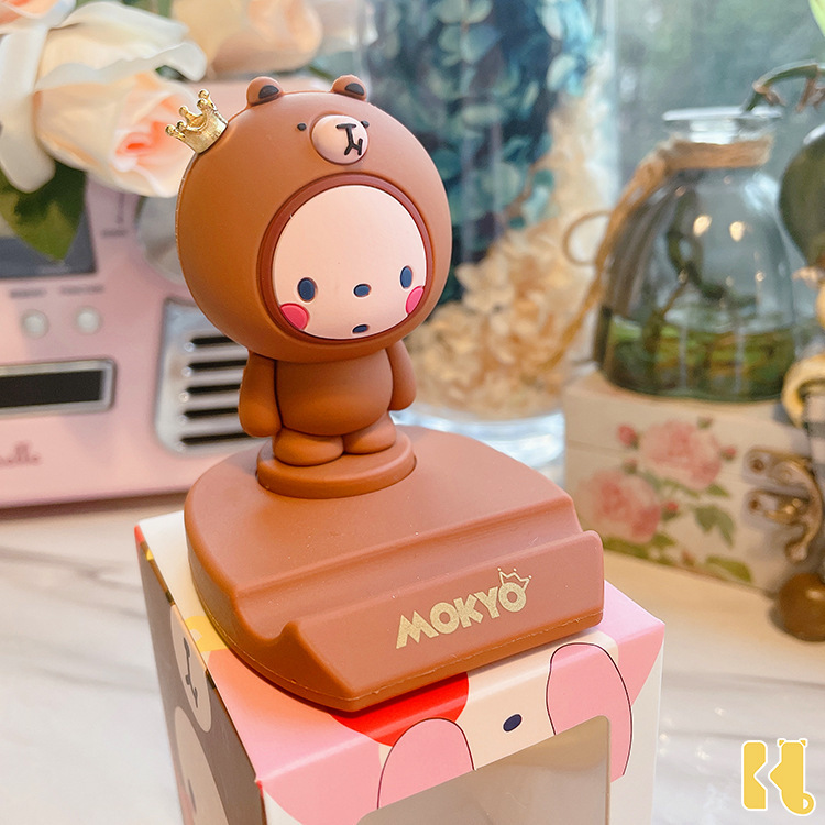 다크 브라운 곰 자세