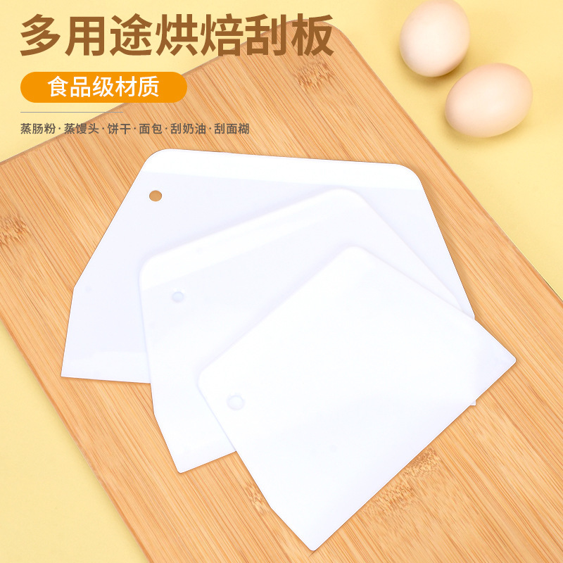 Plastic scraper baking scraper noodle cutter silicone sausage powder cake cream food grade baking tool noodle cutter Plastic scraper baking scraper noodle cutter silicone sausage powder cake cream food grade baking tool noodle cutter