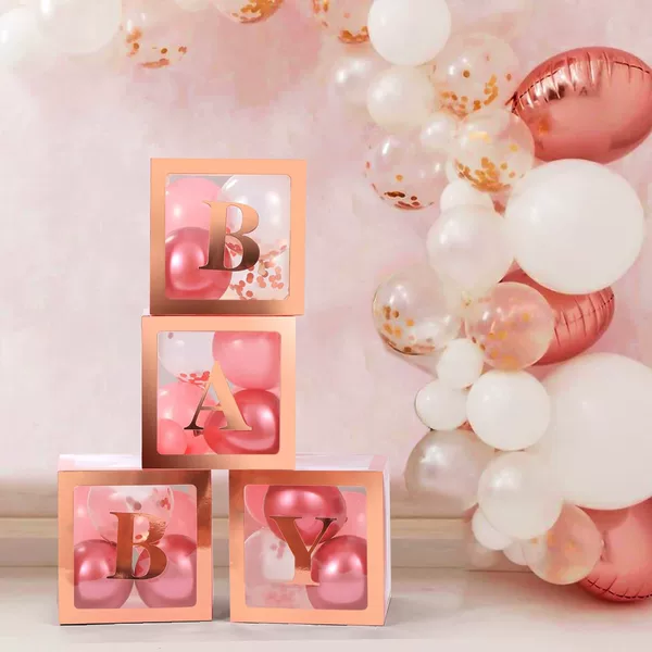 Golden box, 25cm, pink gold