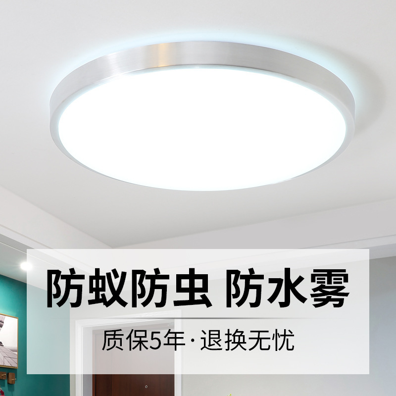 Acrylic LED ceiling lamp master bedroom lamp modern simple warm balcony lamp aisle lamp kitchen lamp porch lamp